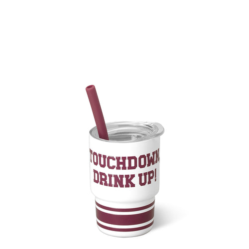 Touchdown Maroon Swig Shot 2oz