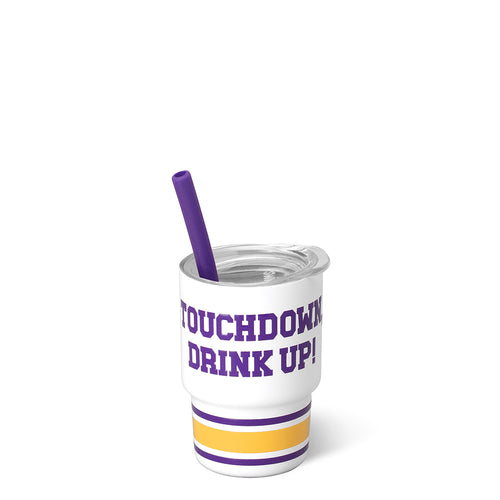 Touchdown Purple + Yellow Swig Shot 2oz