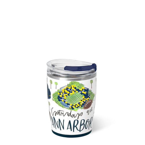 Saturdays in Ann Arbor Tumbler 12oz