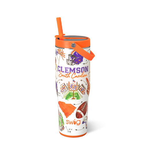 Tailgates in Clemson To-Go Tumbler 30oz