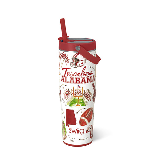 Tailgates in Tuscaloosa To-Go Tumbler 30oz