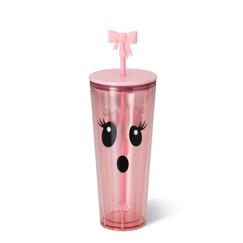 Grey Flip + Sip Slim Tumbler 12oz