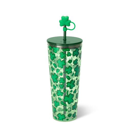 Lucky Leopard Plastic Tumbler 24oz