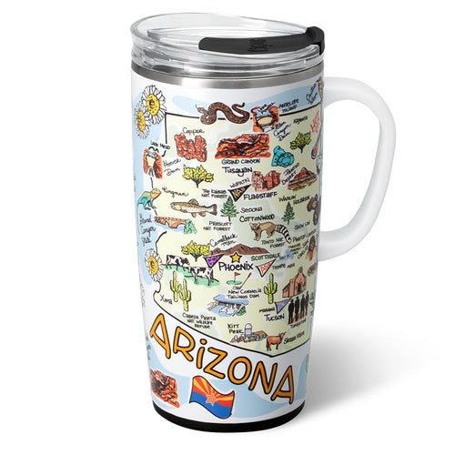 Swig Life 22oz Arizona Insulated Travel Mug with Handle