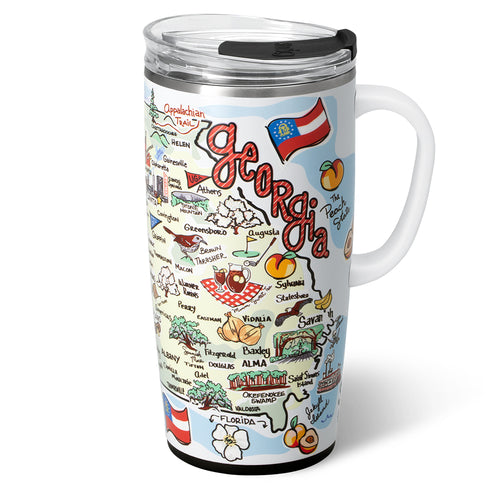 Swig Life 22oz Georgia Insulated Travel Mug with Handle