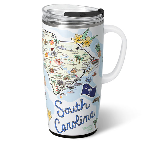 Swig Life 22oz South Carolina Insulated Travel Mug with Handle