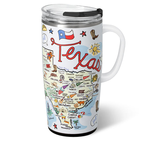 Swig Life 22oz Texas Insulated Travel Mug with Handle