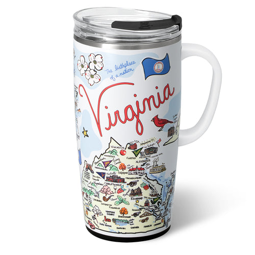 Swig Life 22oz Virginia Insulated Travel Mug Animation 