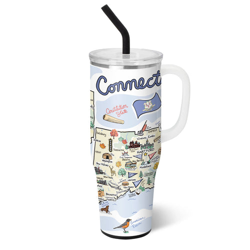 Swig Life 40oz Connecticut Insulated Mega Mug with Handle
