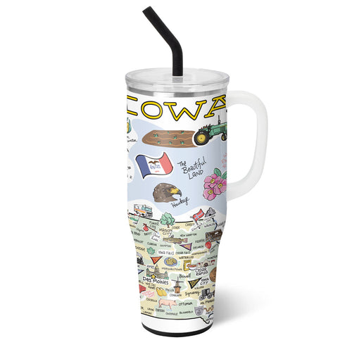 Swig Life 40oz Iowa Insulated Mega Mug with Handle