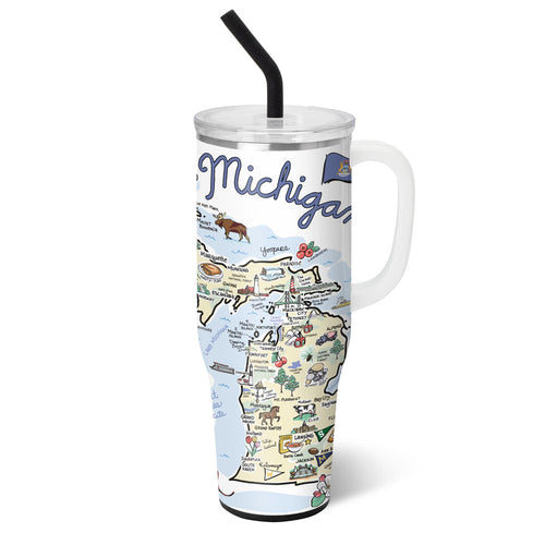 Swig Life 40oz Michigan Insulated Mega Mug with Handle