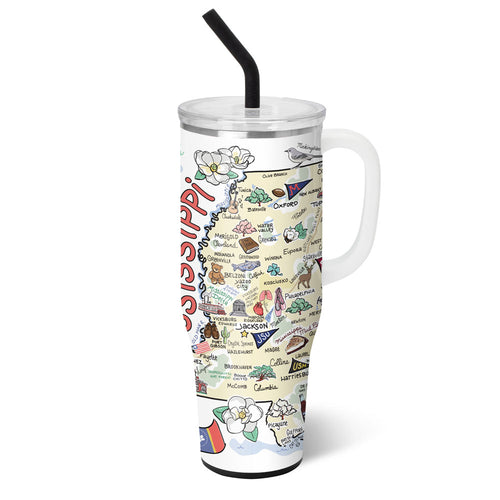 Swig Life 40oz Mississippi Insulated Mega Mug with Handle