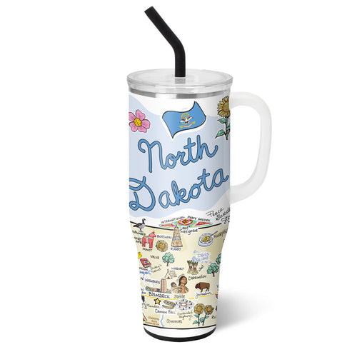 Swig Life 40oz North Dakota Insulated Mega Mug with Handle