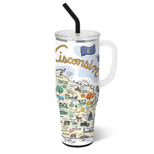 Swig Life 40oz Wisconsin Insulated Mega Mug with Handle