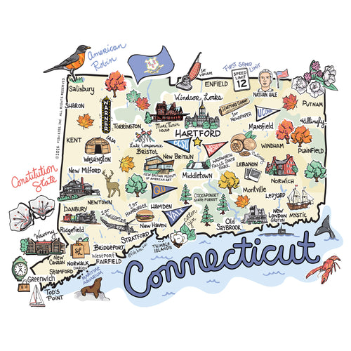 Swig Life State Connecticut artwork