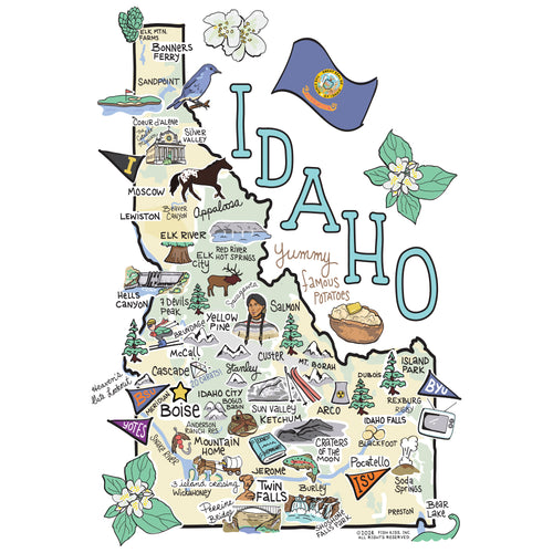 Swig Life State Idaho artwork