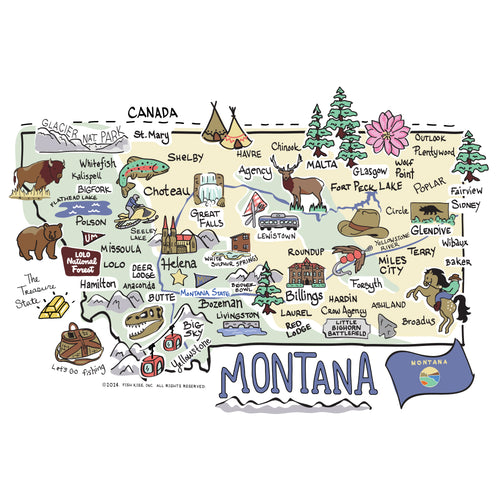 Swig Life State Montana artwork
