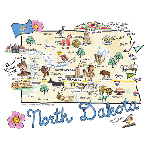 Swig Life State North Dakota artwork