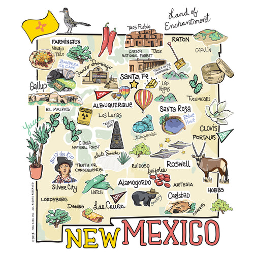 Swig Life State New Mexico artwork