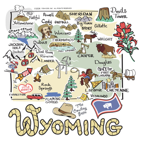 Swig Life State Wyoming artwork