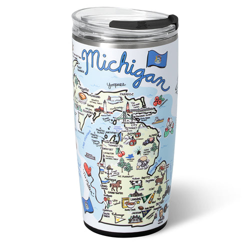 Swig Life 22oz Michigan Insulated Tumbler