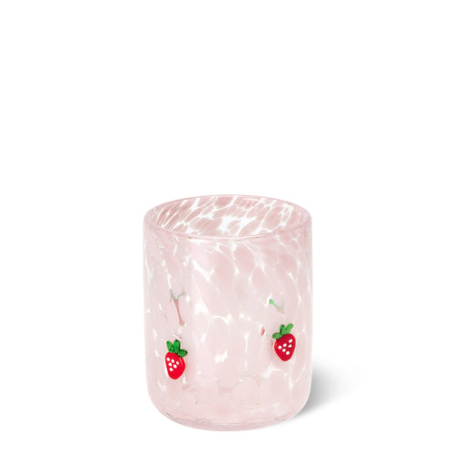Strawberry Shortcake Charm Glass 17oz