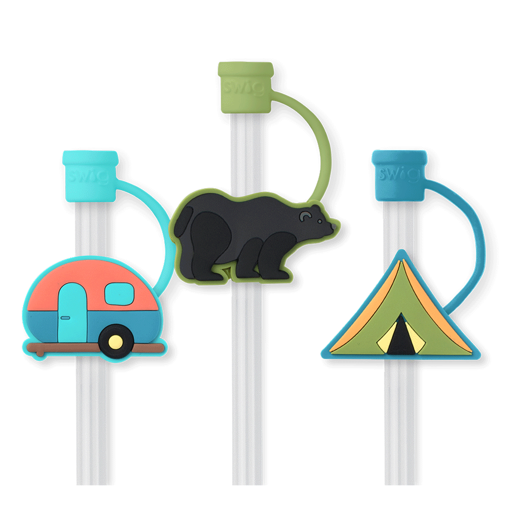 Errbody In The Camp Straw Topper Set - Swig Life