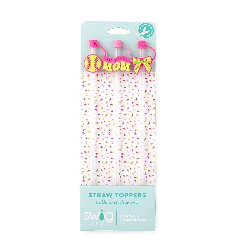 Swig Life Pitch Hit Run Straw Topper - Thumbnail 2