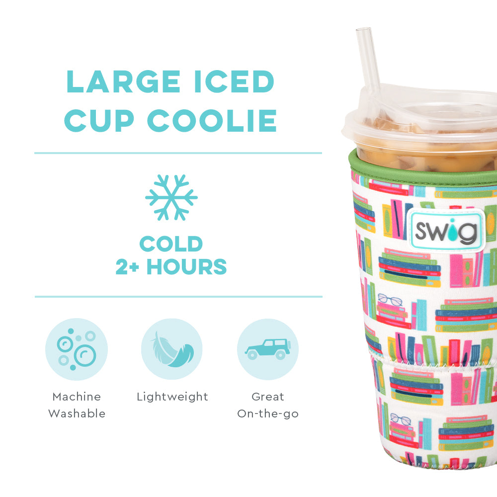 Swig Life Book Club Iced Cup Coolie - Thumbnail 5