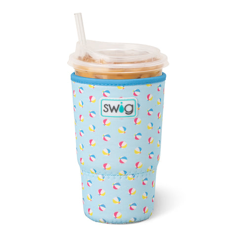Beach Balls Medium Iced Cup Coolie