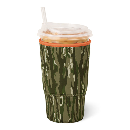 Woodland Camo Large Iced Cup Coolie