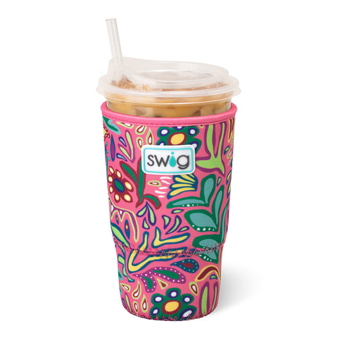 Flora Rosa Medium Iced Cup Coolie