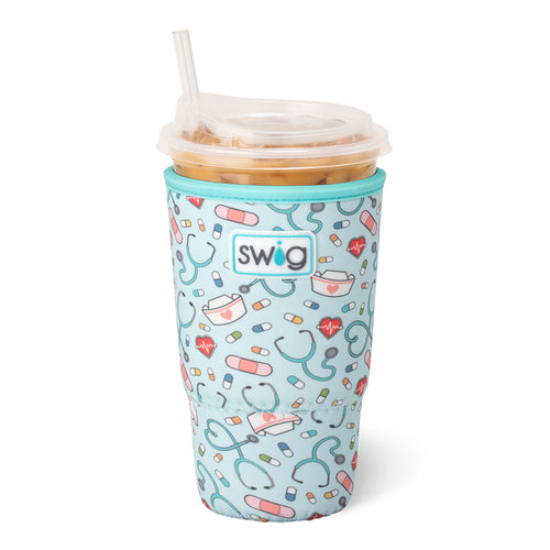 Swig Life Scrub Life Insulated Neoprene Large Iced Cup Coolie