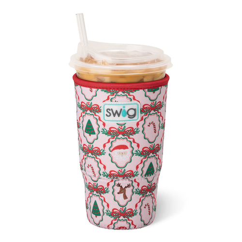 Christmas Cameos Large Iced Cup Coolie