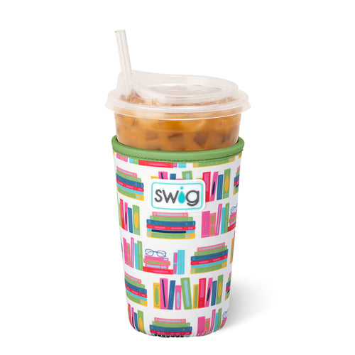 Swig Life Book Club Insulated Neoprene Medium Iced Cup Coolie