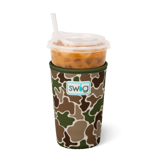 Hunting Camo Medium Iced Cup Coolie