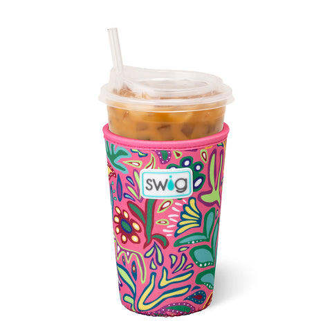 Flora Azul Medium Iced Cup Coolie