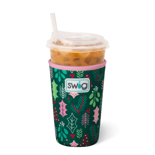 Merry Mistletoe Medium Iced Cup Coolie