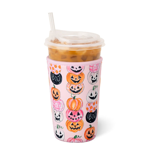 Pumpkin Stacks Medium Iced Cup Coolie