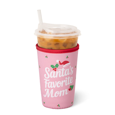 Santa's Favorite Mom Tea Towel