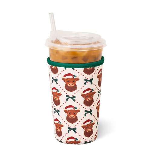 Holiday Herd Medium Iced Cup Coolie