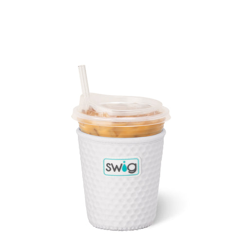 White Golf Ball Small Iced Cup Coolie