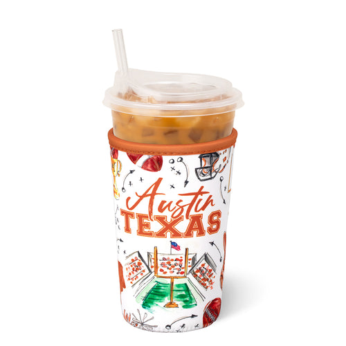 Tailgates in Austin Medium Iced Cup Coolie
