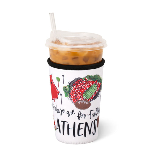 Saturdays in Athens Medium Iced Cup Coolie