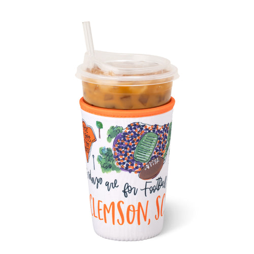 Saturdays in Clemson Medium Iced Cup Coolie