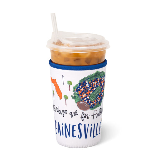 Saturdays in Gainesville Medium Iced Cup Coolie