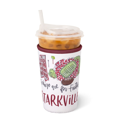 Saturdays in Starkville Medium Iced Cup Coolie