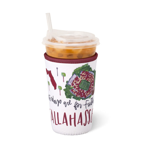Saturdays in Tallahassee Medium Iced Cup Coolie