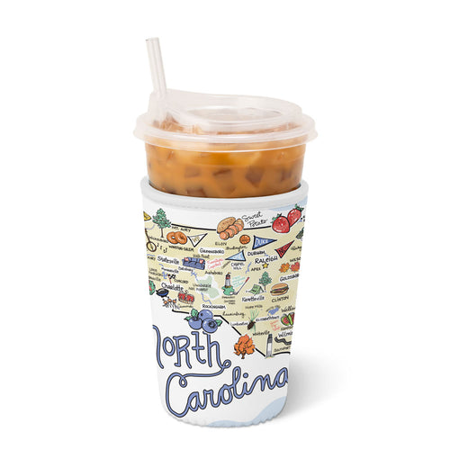 Swig Life North Caolina Insulated Neoprene Iced Cup Coolie