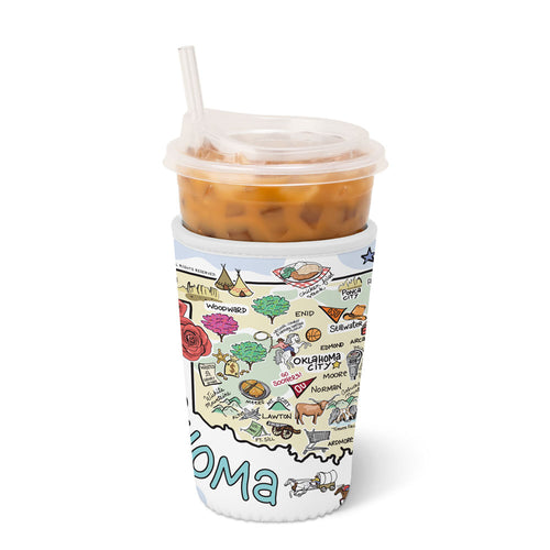 Swig Life Oklahoma Insulated Neoprene Iced Cup Coolie